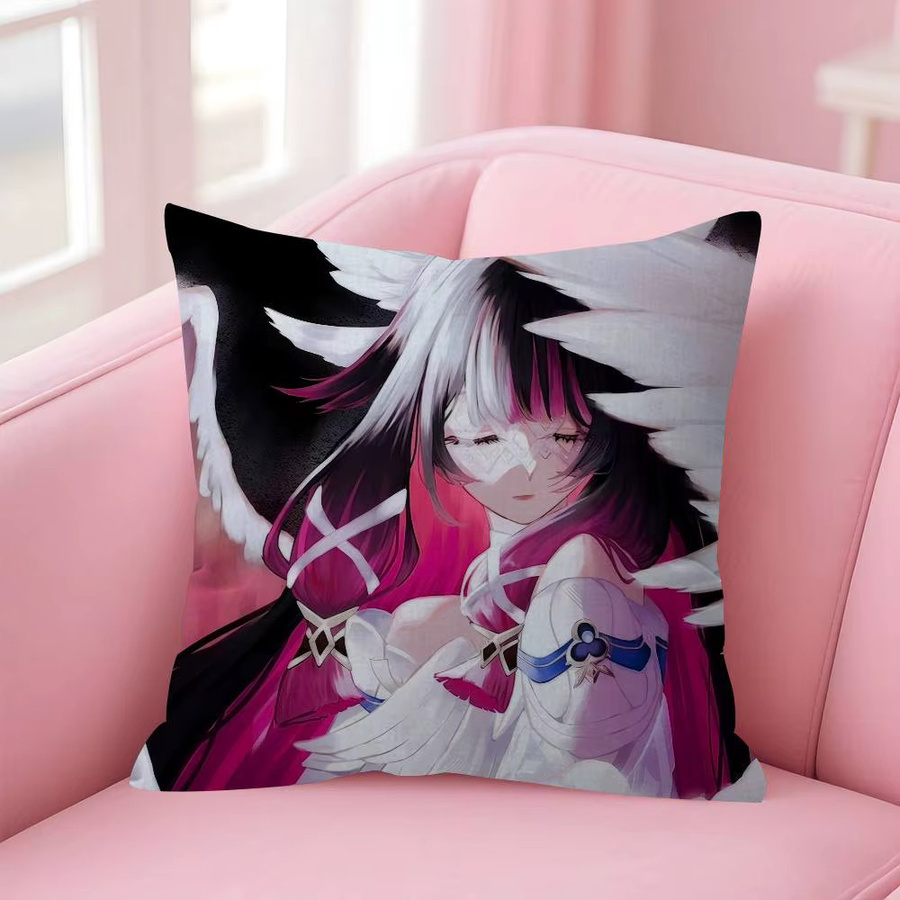 Kayoom Genshin Impact Kissen Columbina Motiv, quadratisch, Mehrfarbig, Breite: 30 cm, Höhe: 30 cm - Bild 5