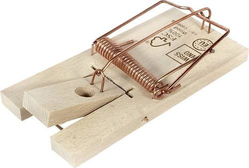Swissinno Holz-Classic Rattenfalle in Braun - Bild 1