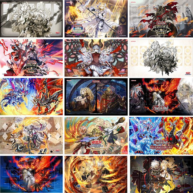 Yu-Gi-Oh! Fallen of Albaz Branded Dogmatika Ecclesia the Virtuous Playmat, Kartenspielpad - Bild 1