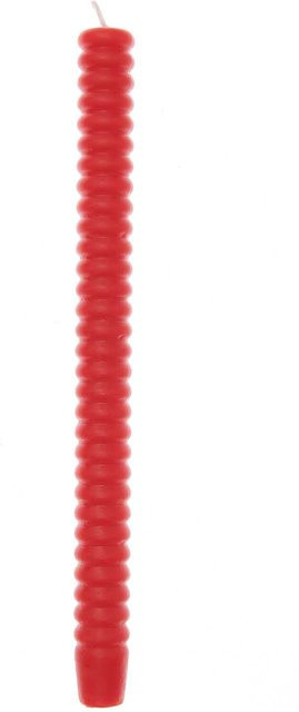 Rico Design Ringkerze Rot, Durchmesser: 2,4 cm, Höhe: 28 cm - Bild 1