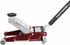 Kraftwerk Garagen-Wagenheber MY21 aus Aluminium und Stahl in Rot mit 2,5 t Tragkraft - Bild 1