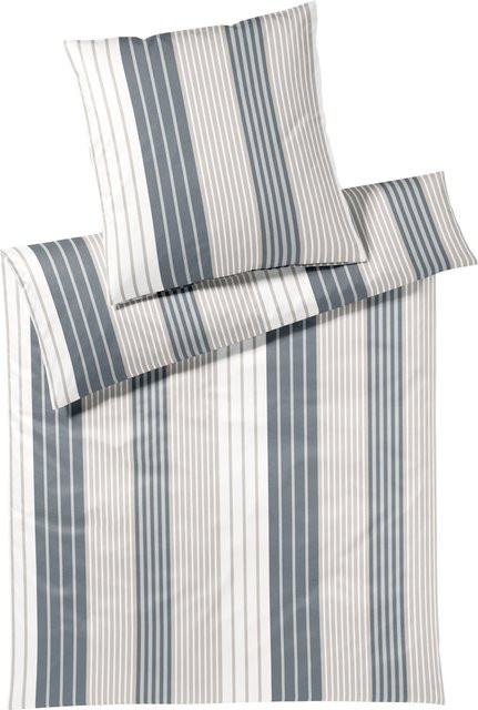 Bettwäsche RANGE Jersey aus Baumwolle mit Bettbezug und Kissenbezug, B/H: 135 x 200 cm und 80 x 80 cm - Bild 1