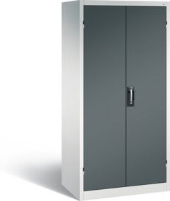 C+P Werkzeugschrank Acurado aus Stahl, Front Anthrazitgrau und Korpus Lichtgrau, H x B x T: 195 x 93 x 60 cm - Bild 1