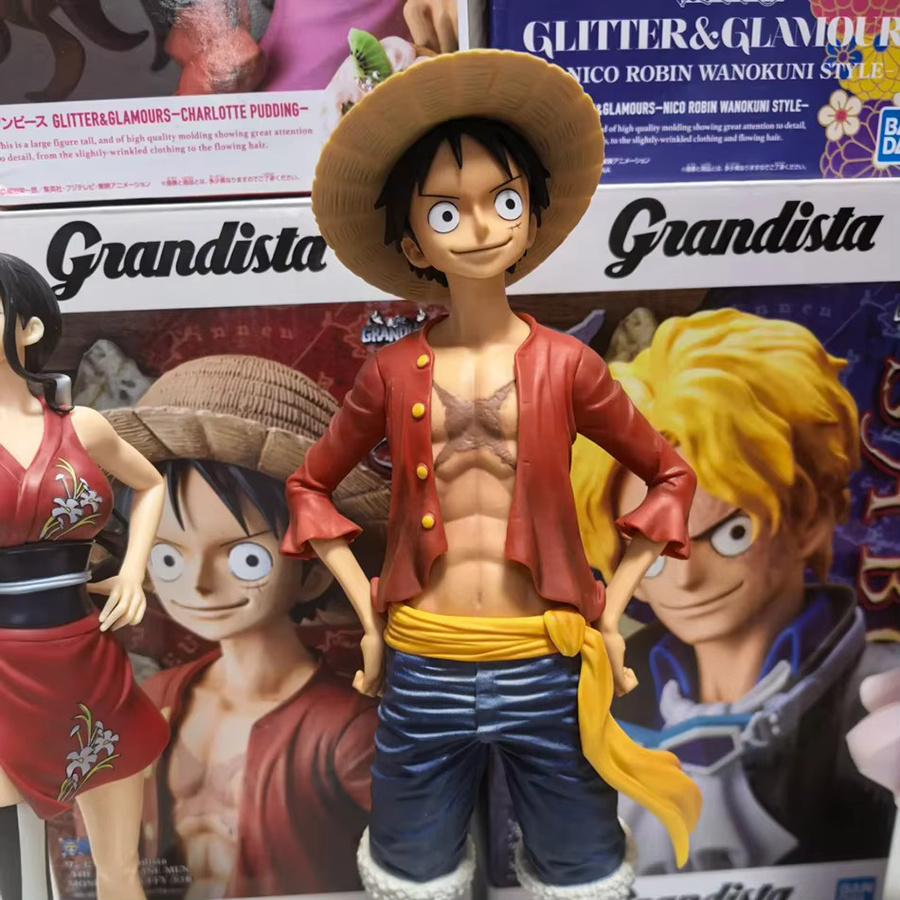Bandai One Piece Smiley Monkey D Luffy Actionfigur, 18cm, Kunststoff - Bild 2