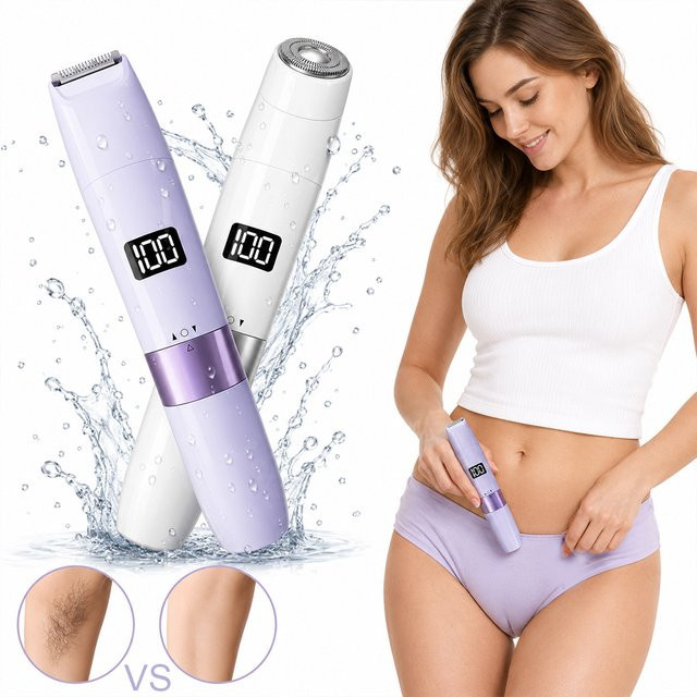 Elektrischer Rasierer für Damen, tragbarer Mini Epilierer, wiederaufladbar - Bild 1