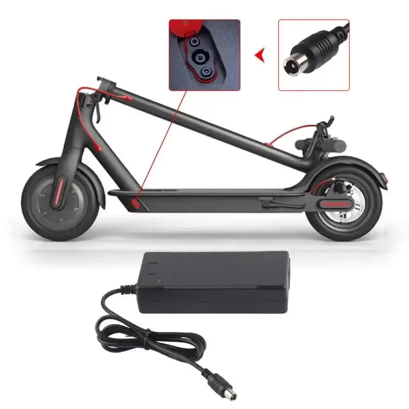 Xiaomi Ladegerät für Ninebot S1 S2 S3 S4 Elektrische Roller 42V Power Adapter Schwarz - Bild 5