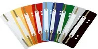 Soennecken Heftstreifen mit 4-fach Lochung in Blau und Multicolour aus Kunststoff und Metall - Bild 1