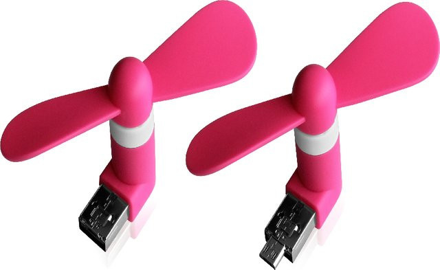 XLayer Micro USB Notebook-Zubehör in Pink - Bild 1