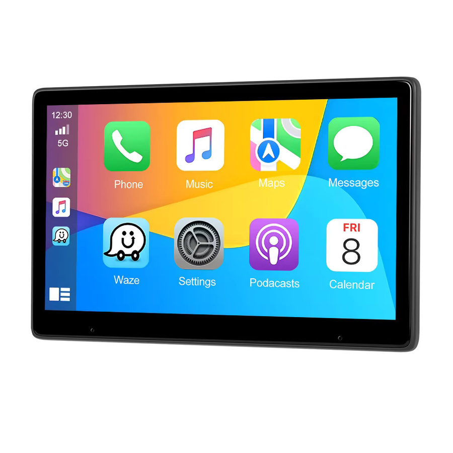 Podofo Carplay Autoradio mit Android Auto, Mirror Link und Bluetooth in Schwarz - Bild 6