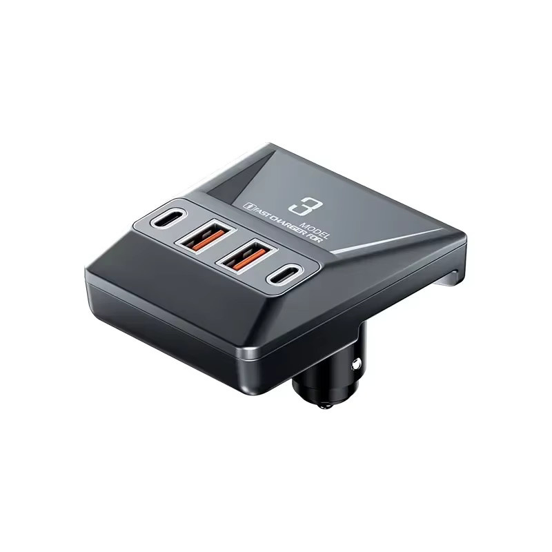 YouGallop Erweiterungsdock für Tesla Model 3 Highland 2024 2025, 90 W Schnellladung, Schwarz - Bild 6