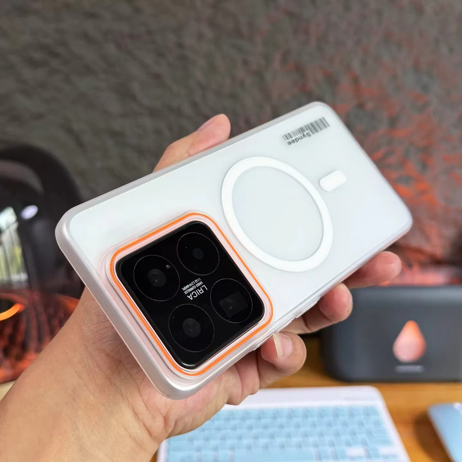 Ice Fog Magnetische Hülle für Motorola in Pink, Sturzsichere Abdeckung für Android Smartphones - Bild 2