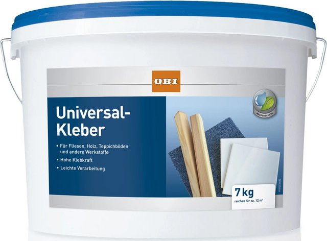 OBI Universal-Kleber Dispersion in Weiß mit 7 kg - Bild 1