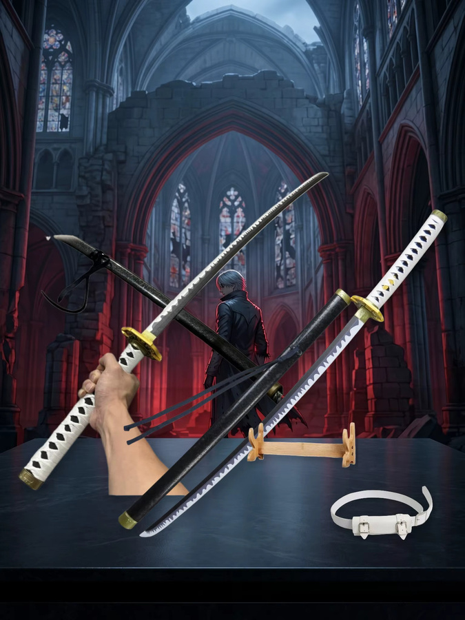 Bandai Devil May Cry Vergil Yamato Katana Schwert Set, Kunststoff - Bild 3