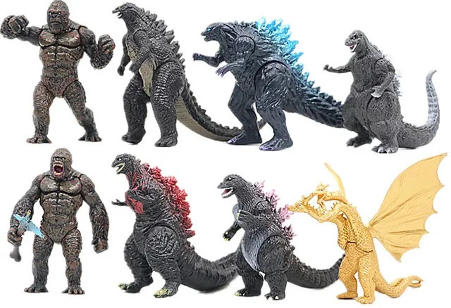 Bandai Godzilla Vs Kong Mechagodzilla Actionfiguren Set - Bild 1