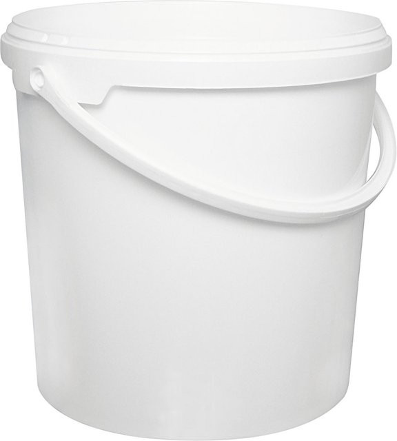 Schneider Eimer Weiß, 10 l, Durchmesser: 26,5 cm, Höhe: 26 cm - Bild 1