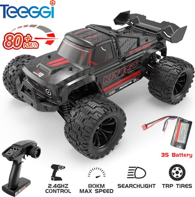Teeggi 4WD 2,4G RC Drift Auto, 1:14, Off-Road Racing Auto, Lkw Spielzeug - Bild 1