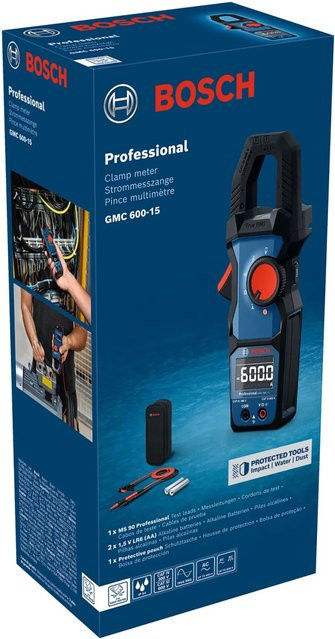 Bosch Professional Strommesszange GMC 600-15 in Blau und Schwarz - Bild 2