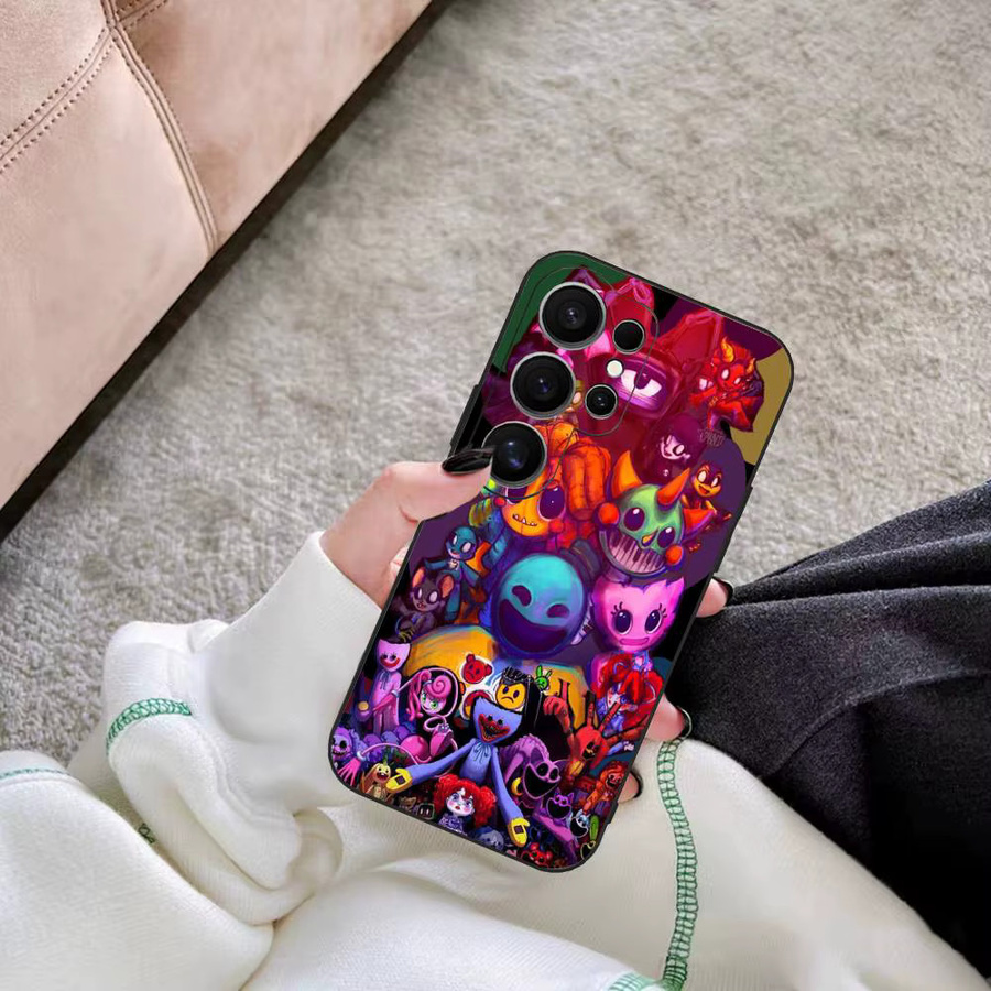 Handyhülle mit Horror Video Poppy Playtime Design für Samsung Galaxy S24 FE S25 Ultra Plus S21 S22 S23 S24 Multicolor - Bild 3