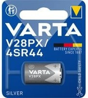 Varta SILVER V28PX/4SR44 Silberoxid Batterie 6,2V 145 mAh Silber - Bild 1