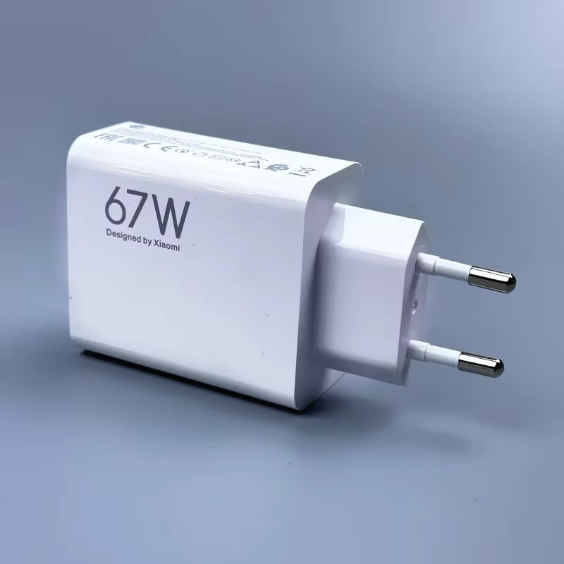 Xiaomi Original 67W Turbo Charge Ladegerät mit EU-Adapter und USB-C-Kabel in Weiß - Bild 2