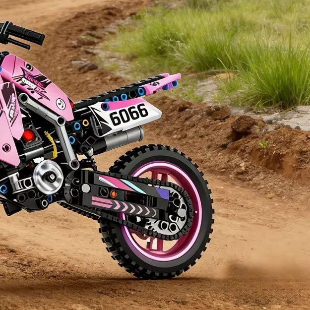 Linyi toy Motorrad Bausatz aus Kunststoff - Bild 2