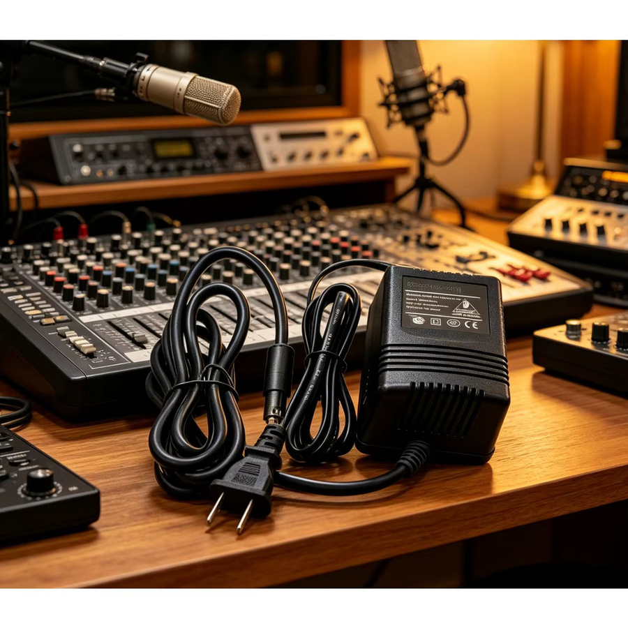 Behringer externes Netzteil in Schwarz, kompatibel mit UB502 und 802 XENYX 1002 Audio-Mixern - Bild 6