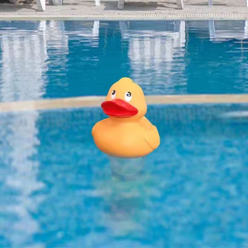 Chemischer Schwimmerspender als Applikator zur Desinfektion von Schwimmbad, Spa und Whirlpool für Chlor oder Brom Tabletten - Bild 2
