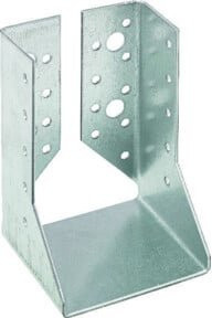 domax Balkenschuh Joist Hanger aus verzinktem Stahl in Silber B: 120 mm, H: 162 mm, T: 75 mm, Materialstärke: 2 mm - Bild 1