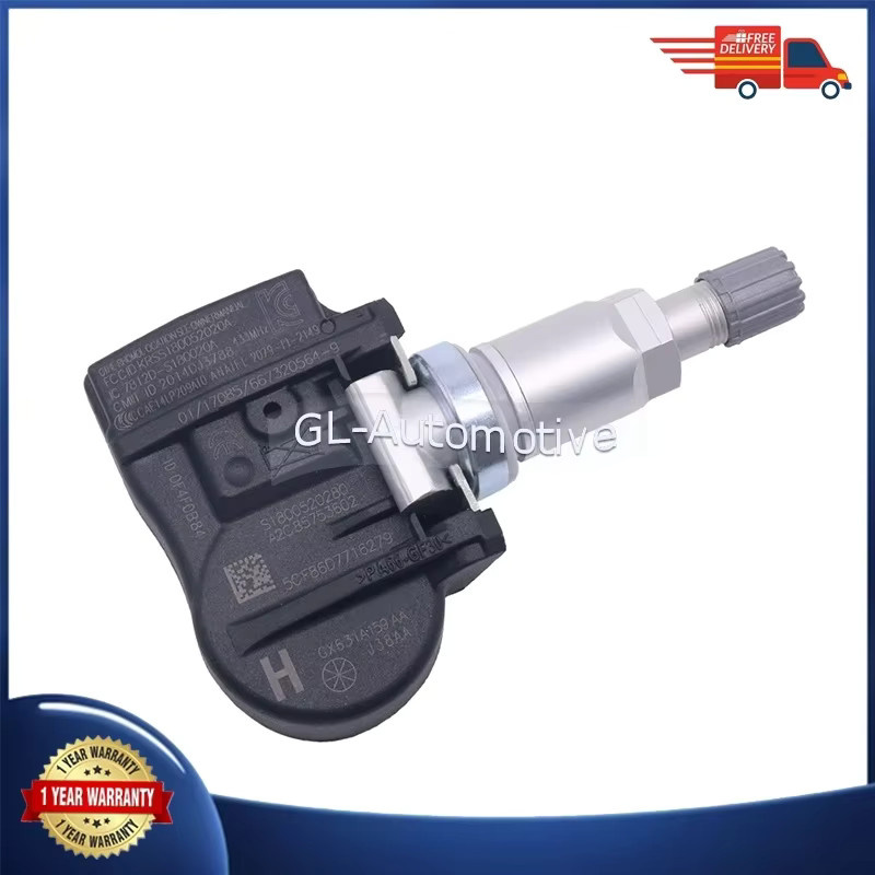 4er-Set GANGLE Reifendrucksensor GX63-1A159-AA für Land Rover Range Rover Evoque 2011-2026, Farbe: Schwarz, 433MHz, LR021935 LR066378 - Bild 2