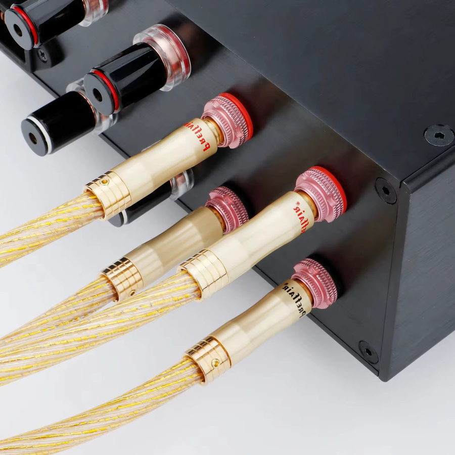 Preffair 8N OCC RCA-Datenkabel mit versilberter Leitung und vergoldeten Anschlüssen - Bild 4