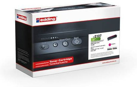 Edding Toner Cartridge Kompatibel mit HP 131A in Magenta mit 1800 Seiten Reichweite - Bild 1