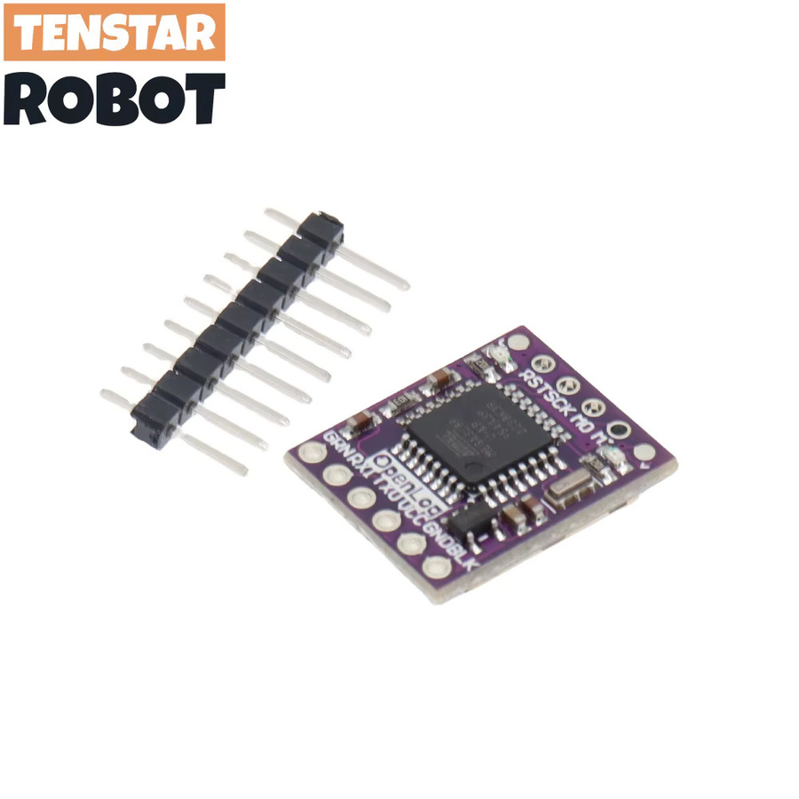 TENSTAR ROBOT Serieller Openlog-Datenlogger Naze32 F3 Blackbox mit ATmega328 und Micro-SD-Modul-Unterstützung in Schwarz und Lila - Bild 2
