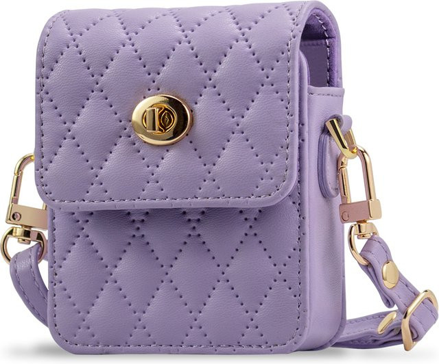 Modische Brieftasche mit Umhängeband als Handyhülle für Samsung Galaxy Z Flip 7, 6, 5, 4 und 3 in Schwarz - Bild 1