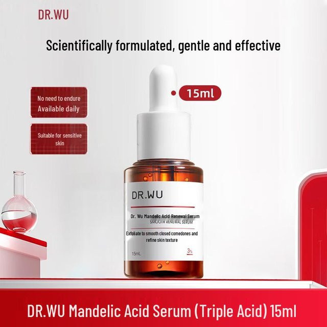 DR.WU Mandelsäure Serum, 15 ml, AHA, Unreine Haut & Akne - Bild 1