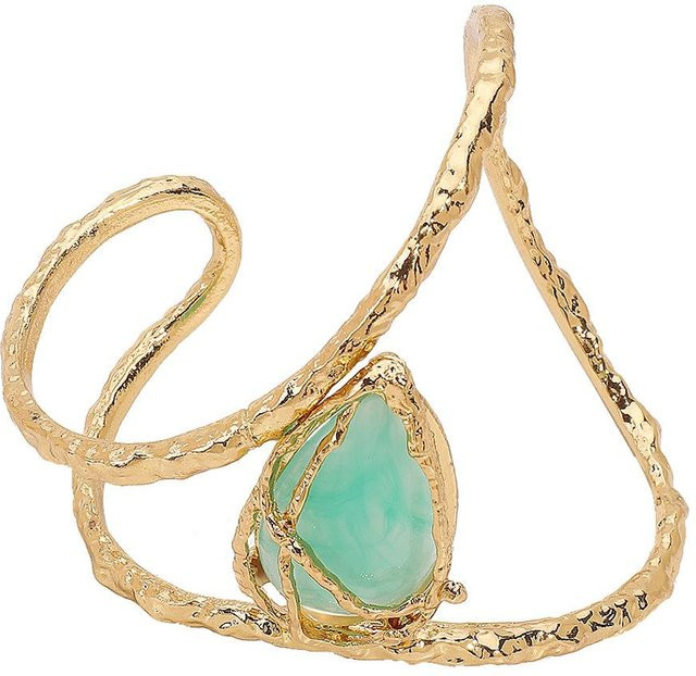 YIRAN Armband, Gold, Blau, Kristall, Damen - Bild 1