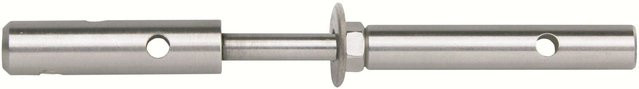 Dieda Seilhalter Spanner aus V4A Edelstahl in Silber 50 mm - Bild 1