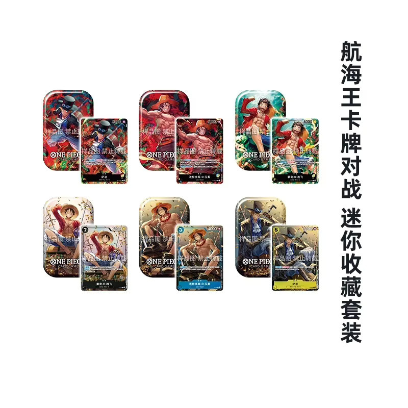 Bandai One Piece Card Battle Mini Collection Spielkartenset, 6-teiliges Set - Bild 4