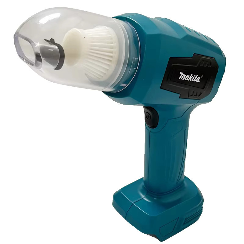 Makita Kabelloser Mini-Autostaubsauger in Blau, Wiederaufladbarer Handstaubsauger aus Kunststoff - Bild 3