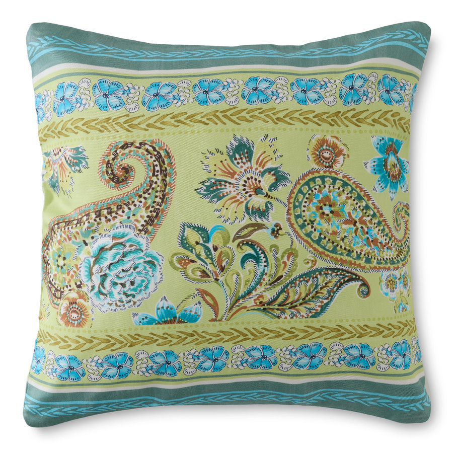 Bassetti Kissenhülle Twill RAPALLO in Limettengrün, B/H: 40 x 40 cm - Bild 1