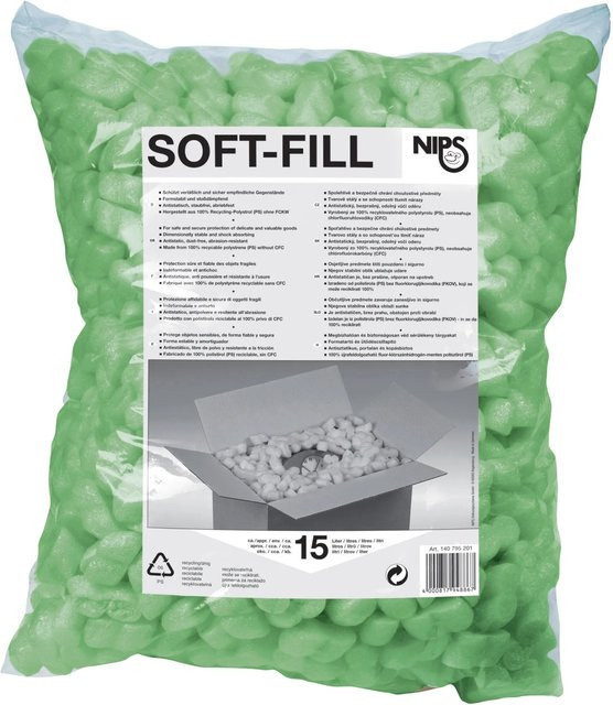 Soft-Fill Füllmaterial aus Kunststoff in Grün für Erwachsene - Bild 1