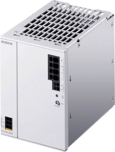 Block PC-0124-200-0 Hutschienen-Netzteil DIN-Rail 24 V/DC 20A 480W Silber - Bild 1