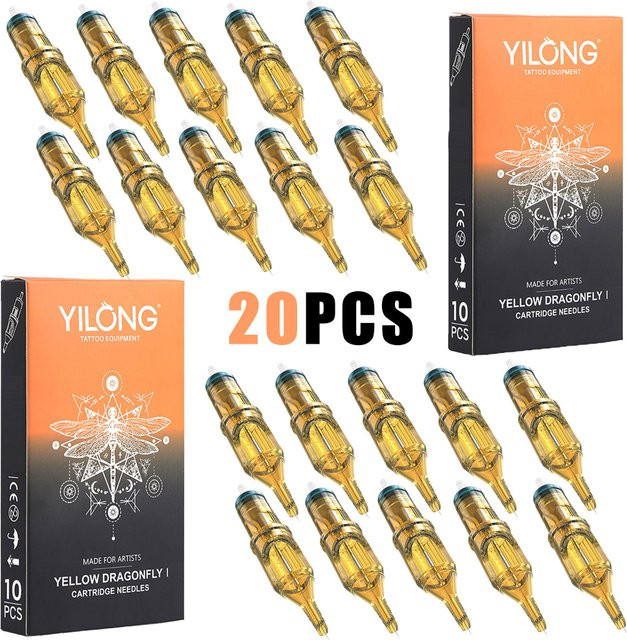 YILONG Tattoo Nadeln RS, 20 Stück - Bild 1