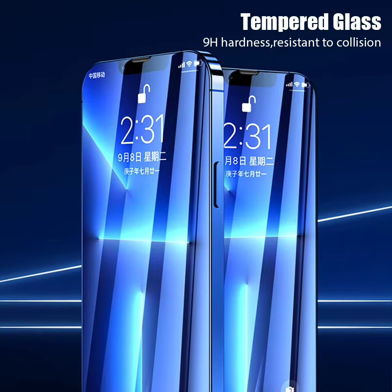 5er-Pack Gehärtetes Schutzglas für iPhone 11 bis iPhone 17 Pro Max, Transparent - Bild 4