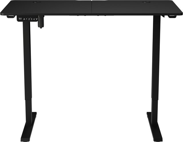 Juskys Höhenverstellbarer Elektrischer Schreibtisch für Homeoffice und Office, Schwarz, B: 120 cm, T: 60 cm - Bild 1