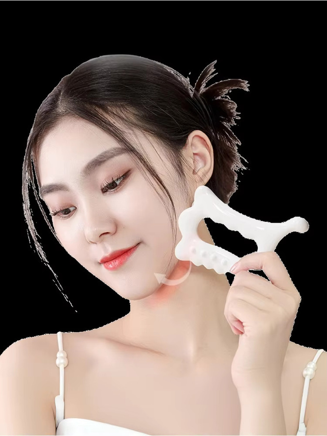 JETTING Gua-Sha-Massagegerät aus Harz, Gesicht und Körper, Unisex - Bild 6
