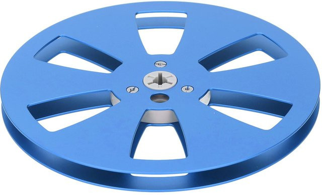 DIYelecs Universelle leere Tonbandspule aus Aluminiumlegierung für 14,7 Zoll Tonbandgeräte in Blau - Bild 1