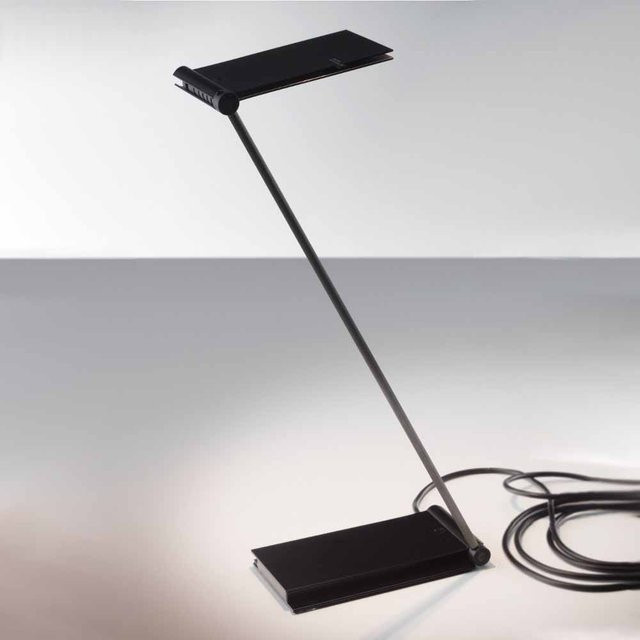 Baltensweiler Zett USB LED-Tischleuchte in Schwarz, dimmbar mit warmweißem Licht - Bild 1