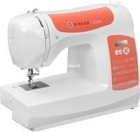Singer Nähmaschine C5205 in Weiß und Orange - Bild 1