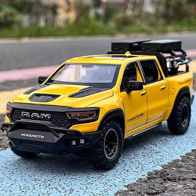 caipo Dodge RAM MAMMOTH Pickup, Spielzeugauto, 1:32, Metalldruckguss, Geländewagen - Bild 1