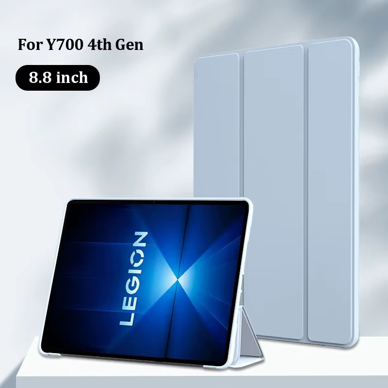 Lenovo Legion Y700 Gen 4 Tablet Hülle aus PU Leder und TPU in Grün mit Trifold Standfunktion - Bild 2